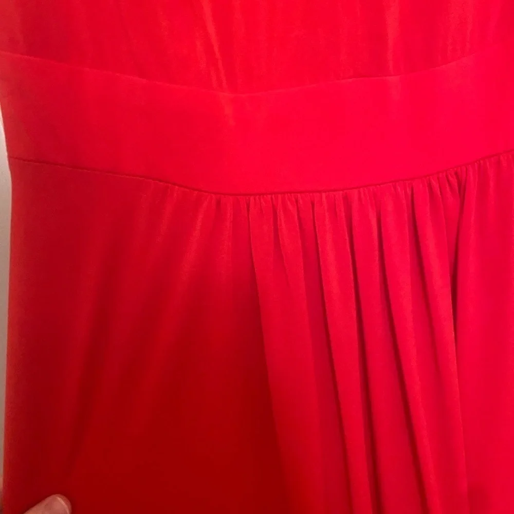 Karina Red Maxi Dress - Picture 9 of 16